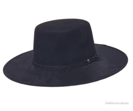 Sombrero Gamuza Cordobés Negro