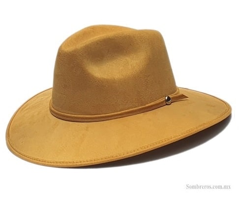 Sombrero Gamuza Explorer Mostaza
